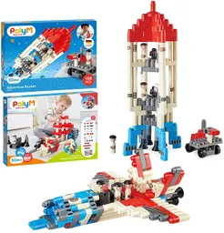 Lego Juego De Construccion Tipocohete Bloques Flexibles Nino
