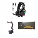 Diadema Onikuma K10 Pro Negra + Base + Pad Mouse Xl