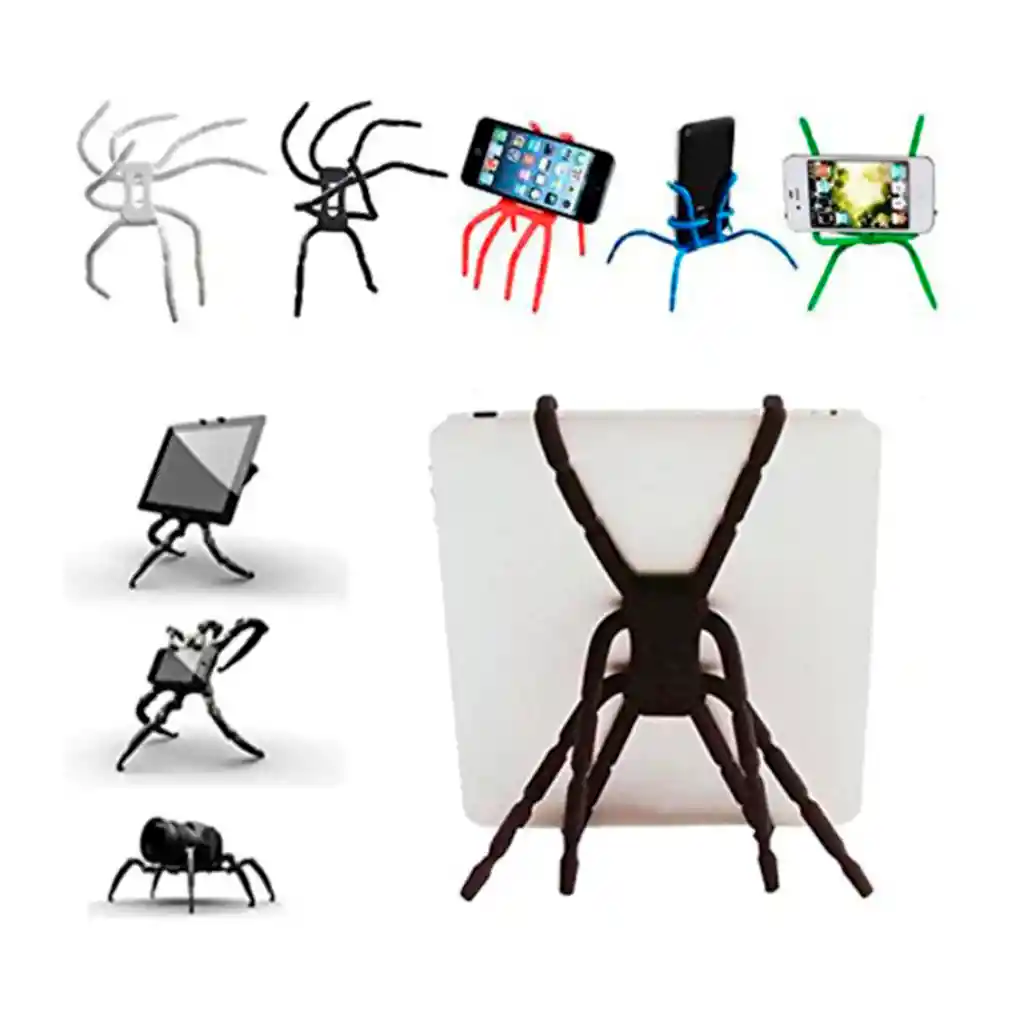 Ipad Soporte Spider Flexible Multifuncional Para Celular O