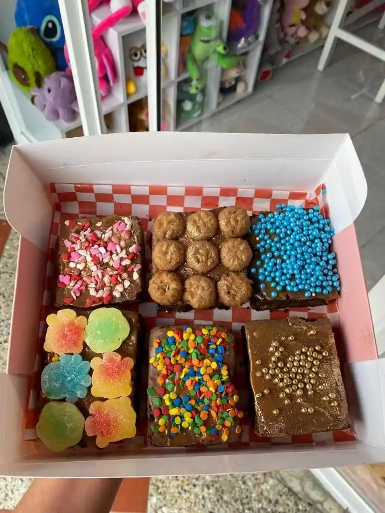Caja De Brownie X6