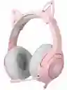 Combo Diadema K9 Rosa + Mouse Rosa Onikuma Cw905 Gamers