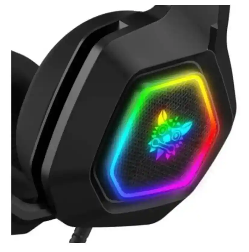 Rgb Audifonos Gamer Onikuma K10 Negro Con Luzled