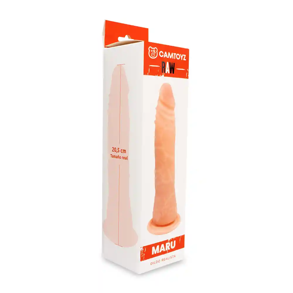 Dildo Realista Maru Piel 20 Cm Camtoyz