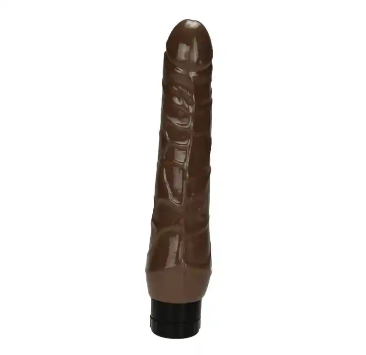 Vibrador Realista Zac Café 24 Cm Camtoyz