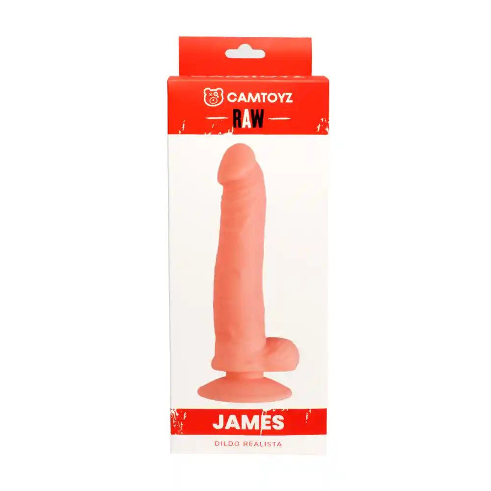 Dildo Realista James Piel 22.3 Cm Camtoyz