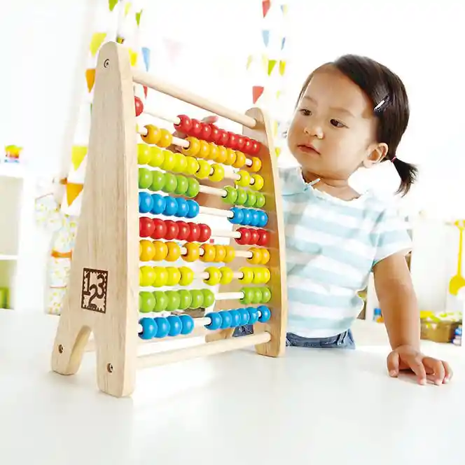 Abaco Niños Matemáticas Juego Didáctico En Madera