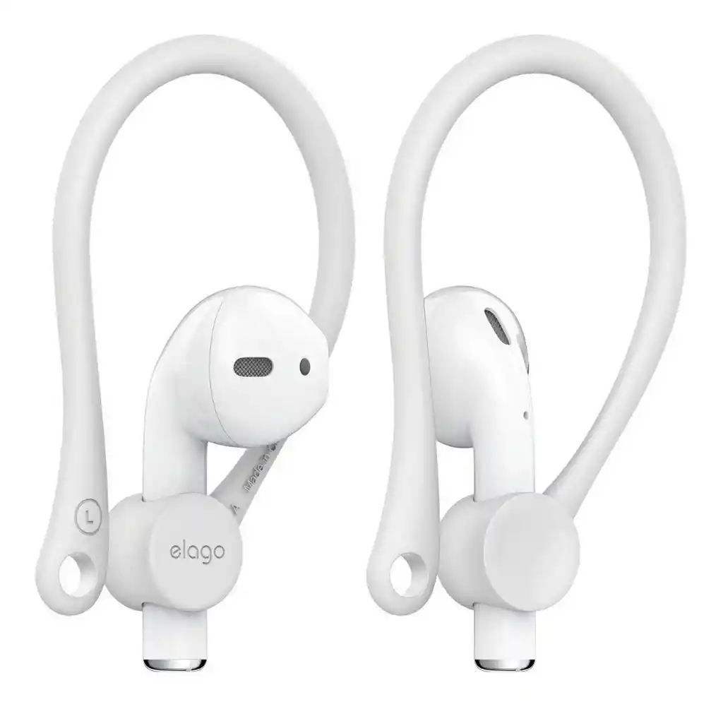 Airpods Gancho Deportivo Para1/2 Elago En Blanco