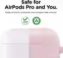 Elago Estuche De Silicona Para Airpods Pro Con Arnes Rosado