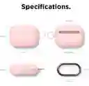 Elago Estuche De Silicona Para Airpods Pro Con Arnes Rosado