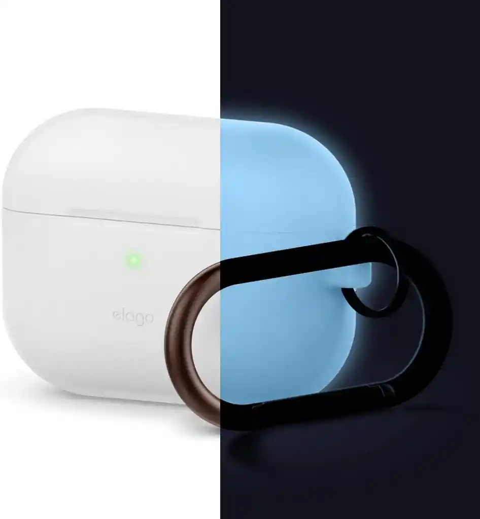 Estuche De Silicona Para Airpods Pro Elago Con Arnes Luminoso