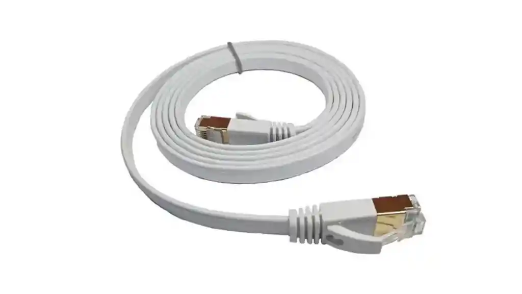 Cable De Red Utp Categoría 7 Plano 100% Cobre 2 Metros Rj45