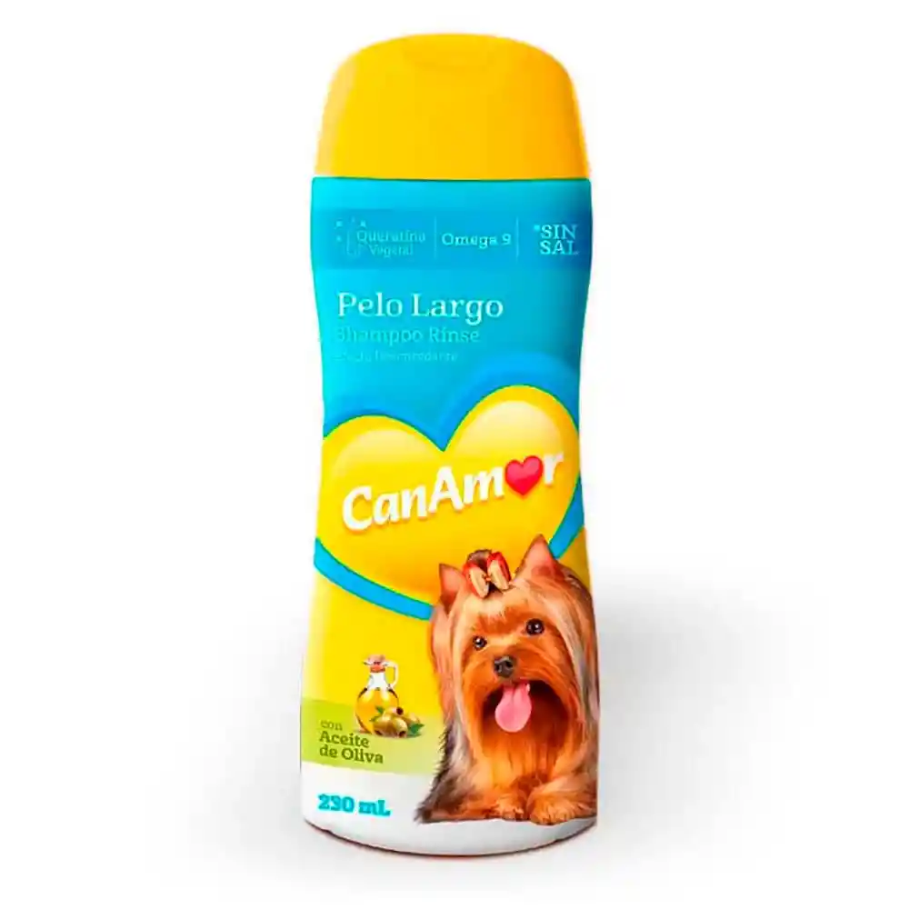 Shampoo Acondicionador Pelo Largo Perro X 230 Ml