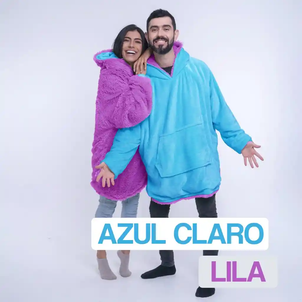 Yeti Azul Claro Con Lila