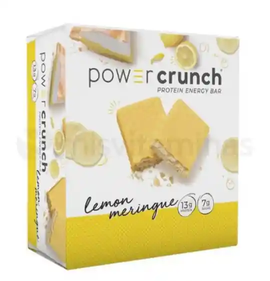 Galletas De Proteina Power Crunch 12 Unidades Lemon Meringue