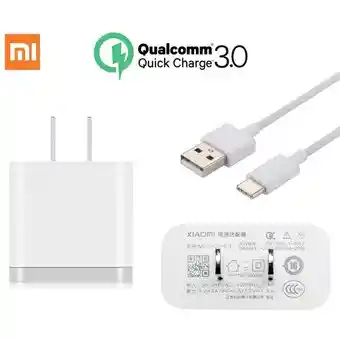 Xiaomi Cargadorqc 3.0 Carga Rapida Tipo C