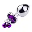 Plug Joya Con Collar Morado