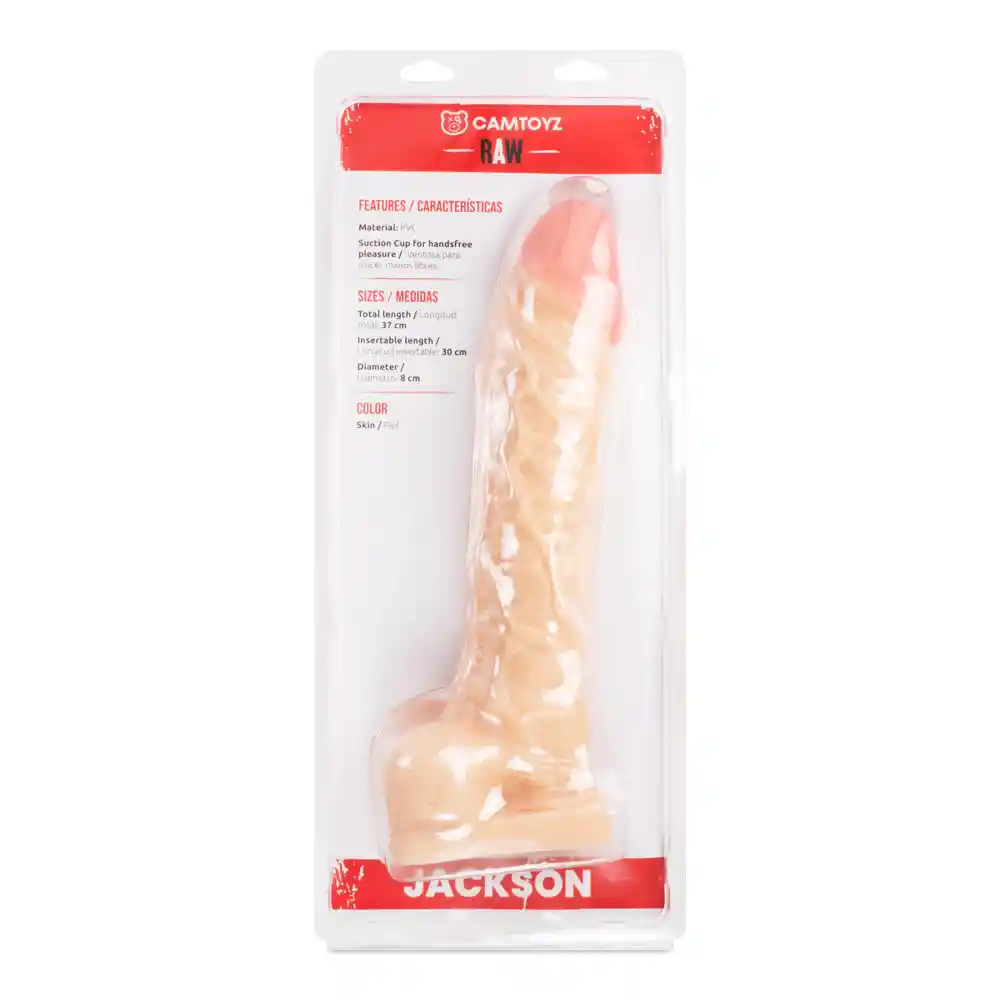 Dildo Realista Jackson 37 Cm Camtoyz