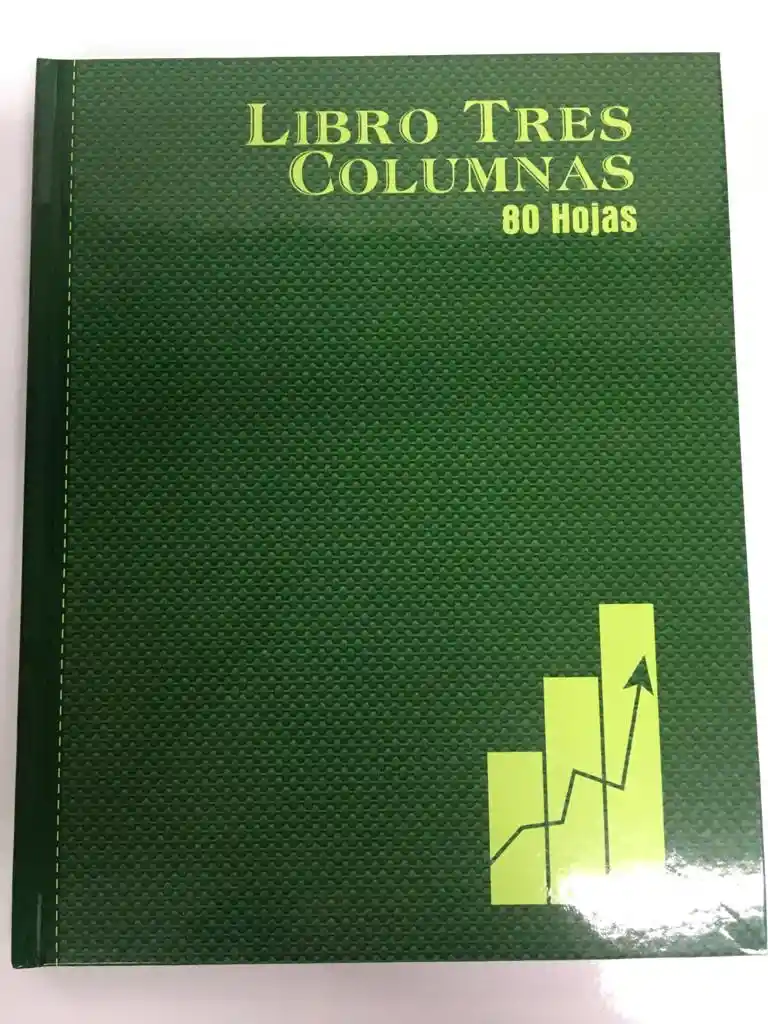 Libro Tres Columnas 1/2 Oficio Tapa Dura