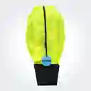 Tula Porta Casco Forro Reflectivo Semi Impermeable Amarillo