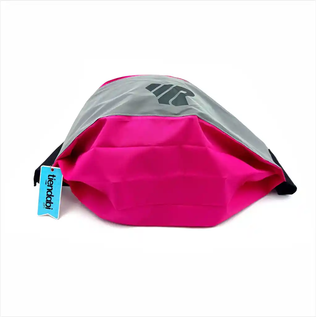 Tula Porta Casco Forro Reflectivo Semi Impermeable Fucsia