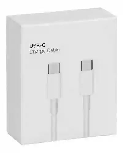 Macbook Cable Para Cargadortipo C Usb-C A Usb-C (2M) Blanco