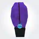 Tula Porta Casco Forro Reflectivo Semi Impermeable Morado