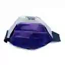 Tula Porta Casco Forro Reflectivo Semi Impermeable Morado