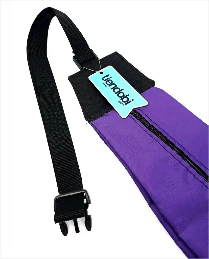 Tula Porta Casco Forro Reflectivo Semi Impermeable Morado