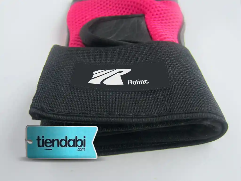 Guantes Para Pesas Gimnasio Gym Deporte Con Muñequera Fucsia