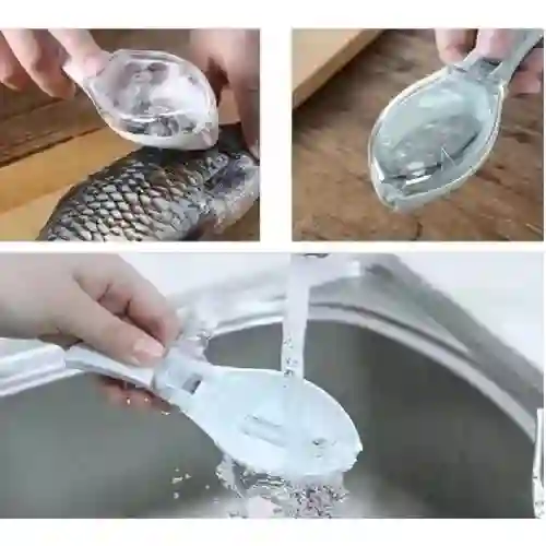 Pelador Piel Escamas Pescado Envío Rapido