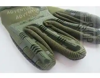 Guantes Para Moto Protección Deporte Adventure Largos Verdes