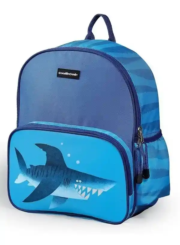 Morral Para Niños Bolso Mochila Maleta Grande Tiburón Colegio