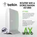 Belkin Router Gigabit Wifi 6 De Doble Banda Ax1800,Rt1800