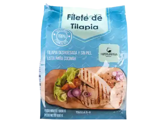 Filete De Tilapia 3-5 Paquete