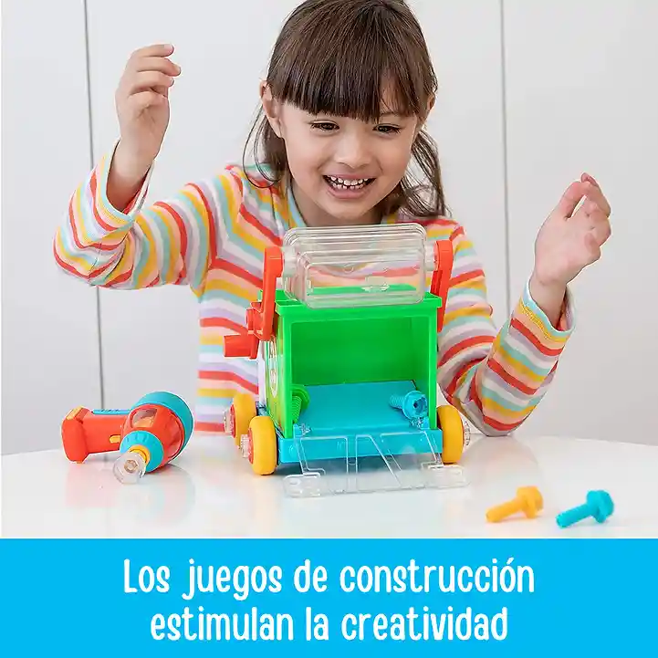 Juguetes Niños Construye Tu Carro Ecológico Stem Taladro