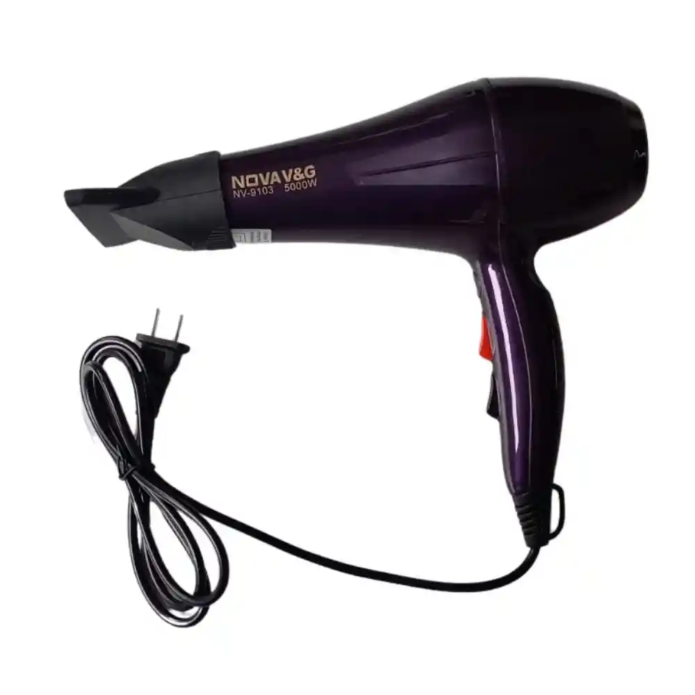 Nova Secador De Pelo Cabello Profesional Caliente Frio 5000W V&G Nv-9103 (5750)