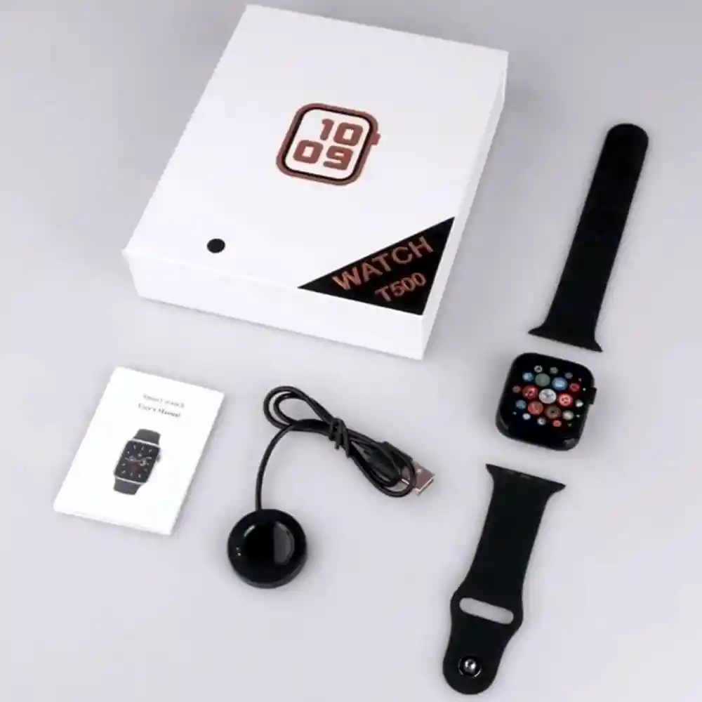 Reloj Inteligente Smart Watch T500 Series 6 44mm Bluetooth - Blanco
