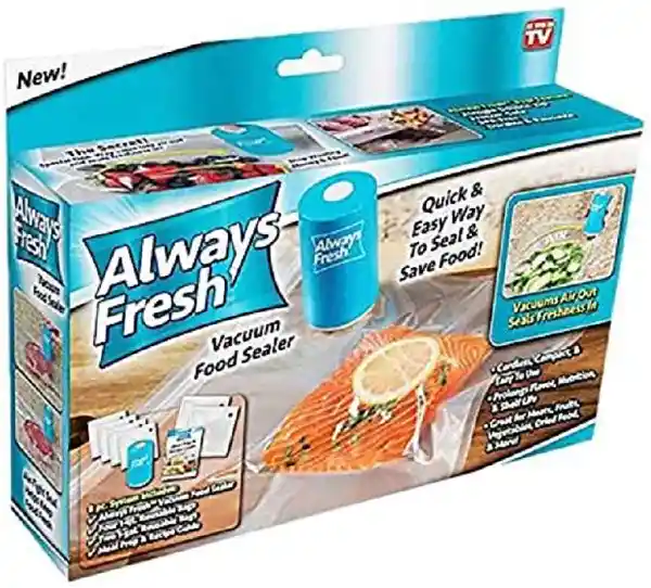 Sellador Al Vacio Para Alimentos Always Fresh