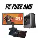 Amd Pc Gamerryzen 5 Disc Ssd 240 + Ram 16Gb Monitor 20