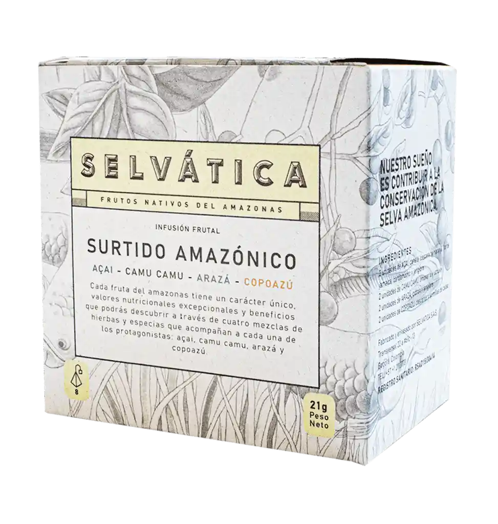 Selvática Infusión Surtido Amazónico X 8 21G