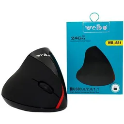 Mouse Vertical Inalambrico Weibo Wb-88