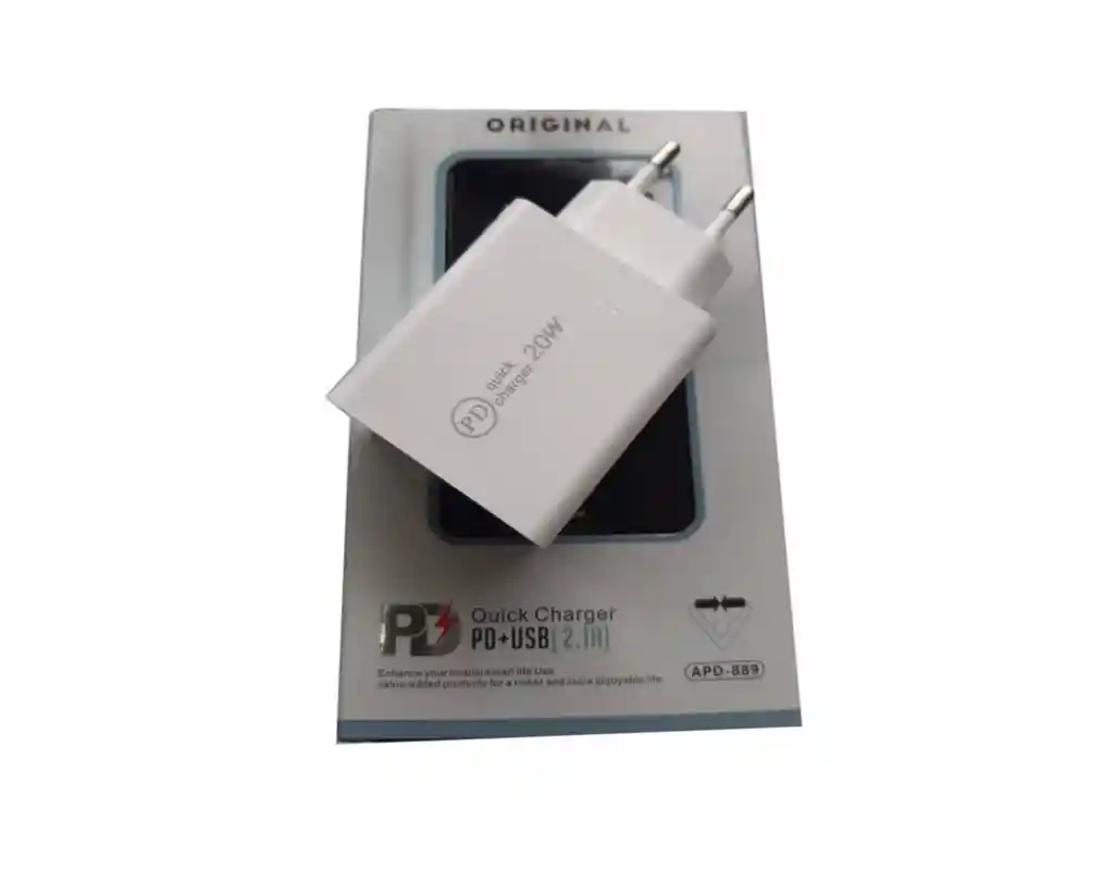 Cargador Celular Iphone A Tipo C 20w