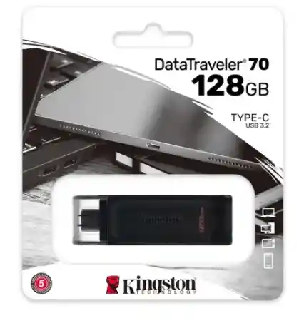 Kingston Memoria Tipo C128Gb Usb 3.2