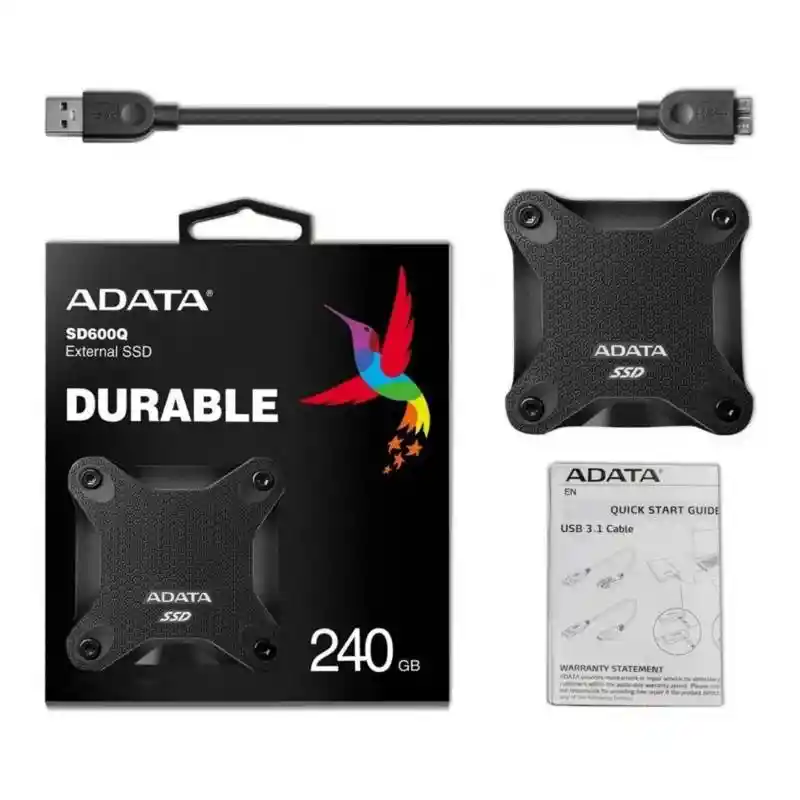 Adata Disco Externo Ssd 240 Gb -