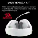 Redragon Diadema Gamerh260W Hylas Usb/3.5Mm Con Microfono Blanco