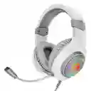 Redragon Diadema Gamerh260W Hylas Usb/3.5Mm Con Microfono Blanco