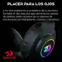 Redragon Diadema Gamerh260Rgb Hylas Usb/3.5Mm Con Microfono Negro