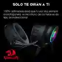 Redragon Diadema Gamerh260Rgb Hylas Usb/3.5Mm Con Microfono Negro