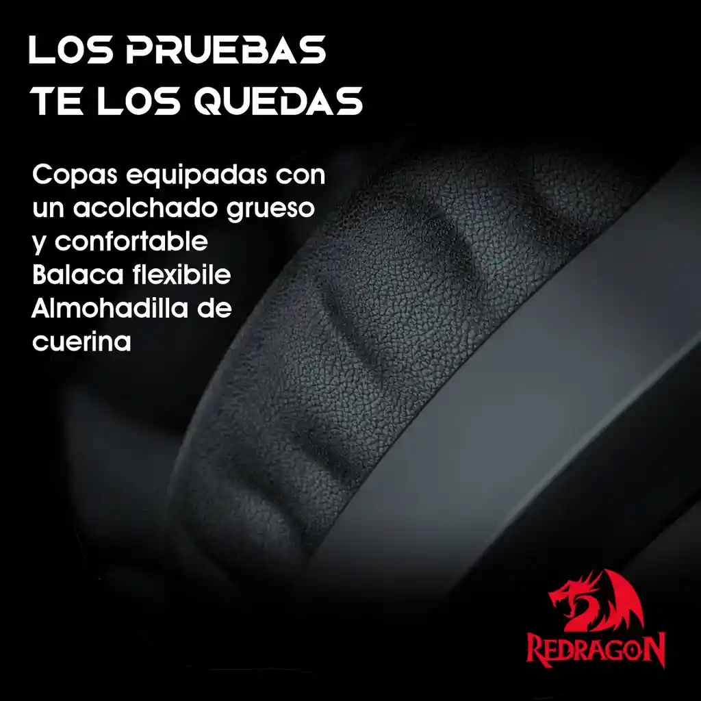 Redragon Diadema Gamerh260Rgb Hylas Usb/3.5Mm Con Microfono Negro