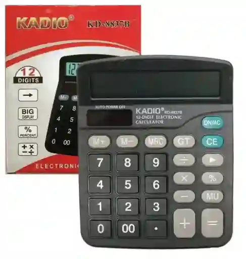 Calculadora Kadio 12 Digitos Ref 837